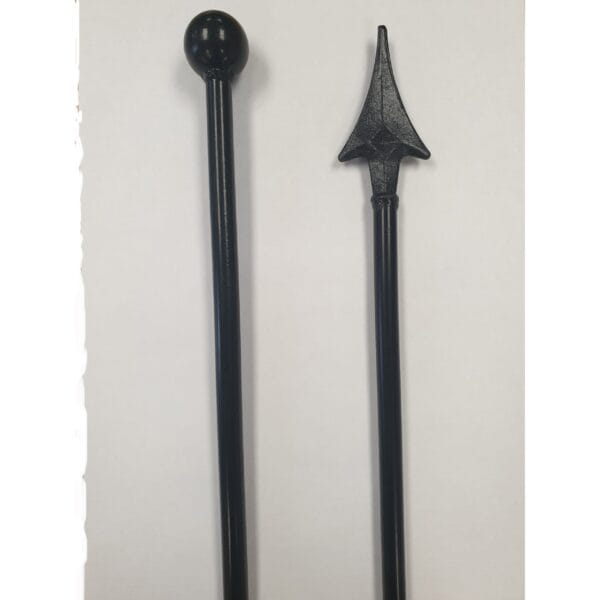 Hampton Wooden Driveway Gate Low Double Gates Ornamental Spears Top - Image 3