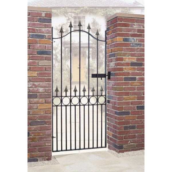 Balmoral Metal Garden Gate Premium Single Tall Gate,914 mm (3’0” ) / 1905 mm (75” )