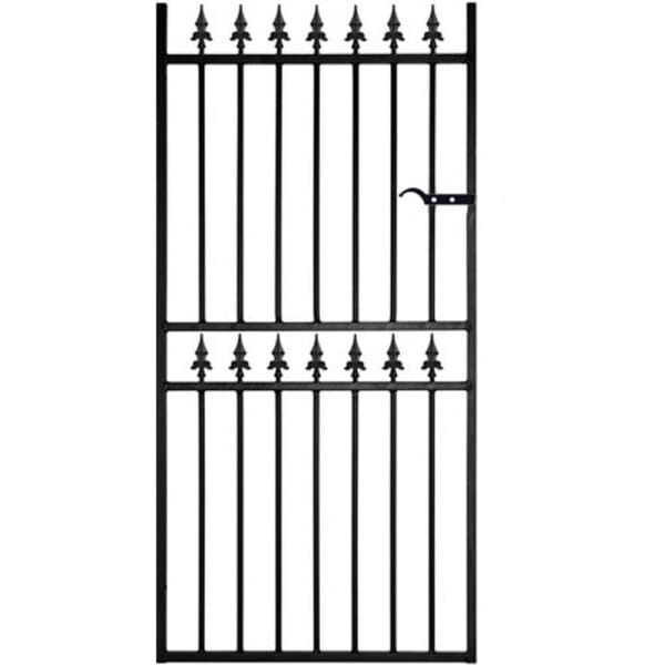 Corfe Metal Garden Gate Tall Single Gate