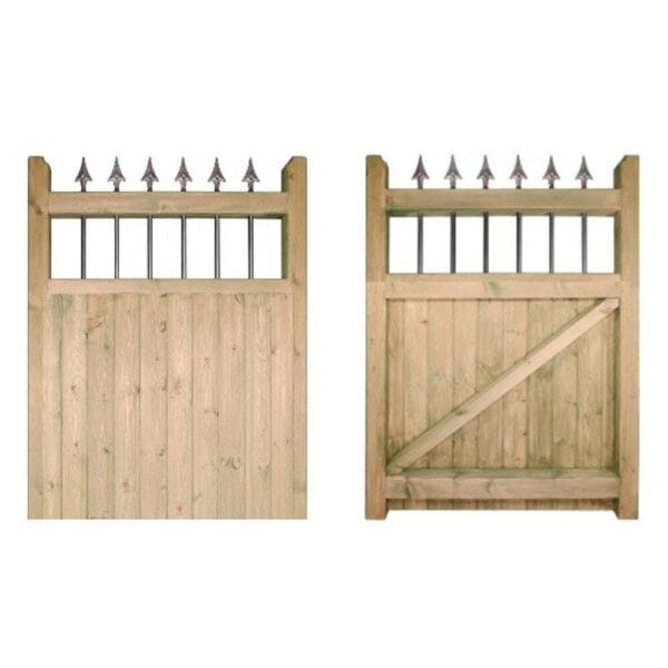 Hampton Wooden Garden Gate Low Single Gate